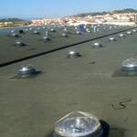 Clarabóias de iluminação tubulares - exuvent.sun.pipe = sem calor & sem watts